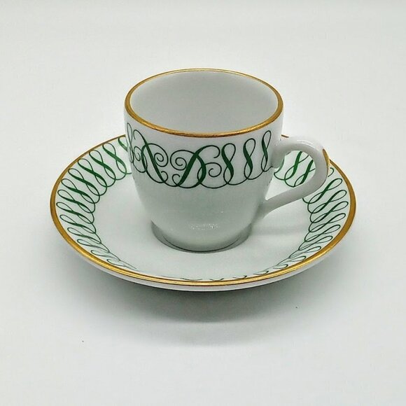 The Dorchester Hotel Royal Worcester Porcelain Cup & Saucer - Picture 1 of 5